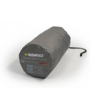 Warmpeace KARIMATKA NAFUKOVACÍ STRATUS LITE SHORT brick/grey Warmpeace KARIMATKA NAFUKOVACÍ STRATUS LITE SHORT brick/grey