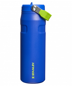STANLEY Termoláhev The IceFlow™ Bottle Flip Straw 700 ml/24oz Cobalt Chartreuse