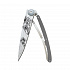 Kapesní nůž Deejo 1CM028 Tattoo 37g aluminium dark grey Moto Racing