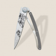 Deejo 1CM028 Tattoo Aluminium 37g, aluminium dark grey,Moto racing Deejo 1CM028 Tattoo Aluminium 37g, aluminium dark grey,Moto racing