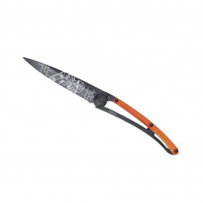 Deejo 1GB110 Street collection, black 37g, orange, Skate