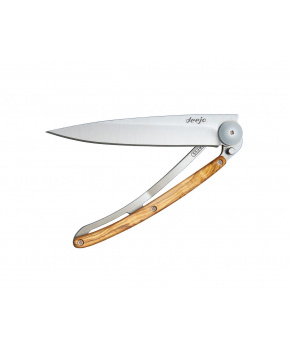 Kapesní nůž Deejo 9CB001 Wood natural 27g olive wood