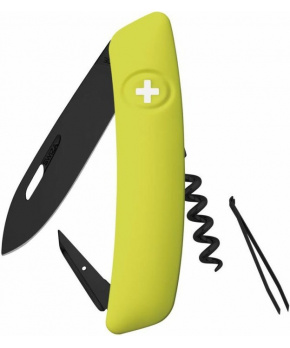 Swiza kapesní nůž D01 Allblack Standard moss