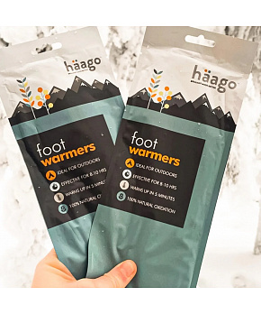 Haago Ohřevné vložky Haago Foot Insole Warmers velikost EU39-42 box