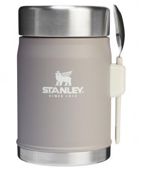 STANLEY Termoska jídelní se lžící/vidličkou The Legendary Classic Food Jar 400 ml/14oz Ash 2.0