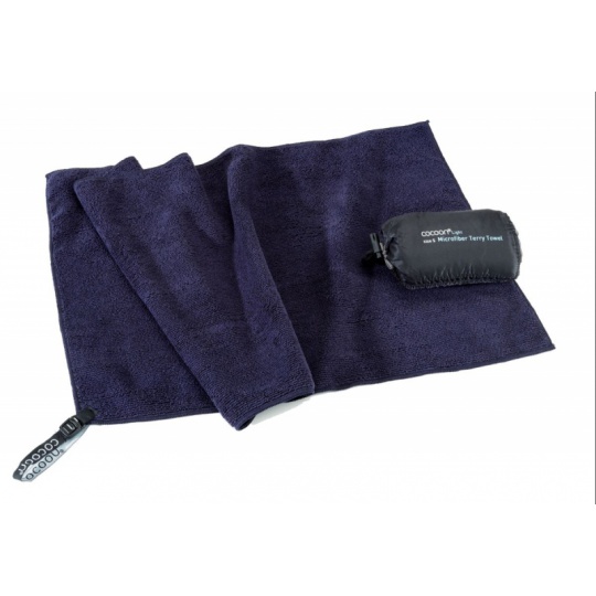 Cocoon cestovní ručník Microfiber Terry Towel Light XL dolphin g