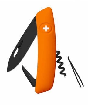 Swiza kapesní nůž D01 Allblack Standard orange