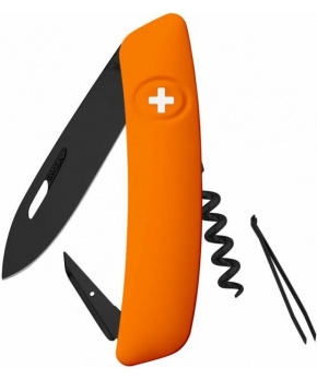 Swiza kapesní nůž D01 Allblack Standard orange