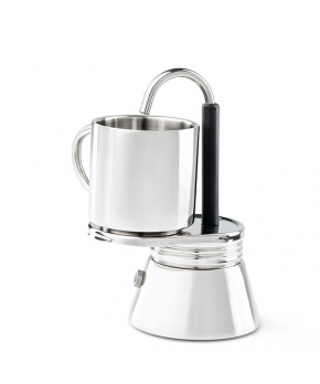 Sada Mini Presovač a Hrneček GSI Outdoors Stainless Mini Espresso 1 cup Sada Mini Presovač a Hrneček GSI Outdoors Stainless Mini Espresso 1 cup