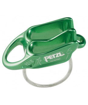 Petzl REVERSO jistící brzda zelená Petzl REVERSO jistící brzda zelená