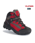 Dětská turistická obuv Duras Rocker Kid II WaterProof red black