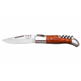 Joker Laguiole s vývrtkou Stainless Steel 420 90 mm červené dřev