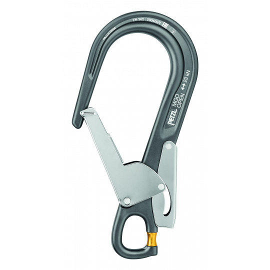 Petzl MGO OPEN 60 karabina 25kN (otevřená 60 mm)