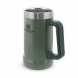 STANLEY Korbel na pivo The Big Grip Beer Stein 700 ml/24oz Hammertone Green