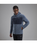 Pánská bunda Montane CALDUS XT HOODIE-STONE BLUE šedomodrá