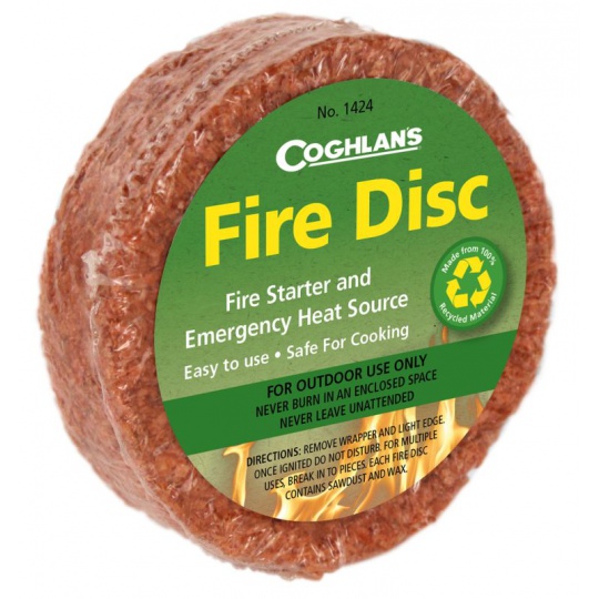 Coghlan´s podpalovací cedrový disk Fire Disc