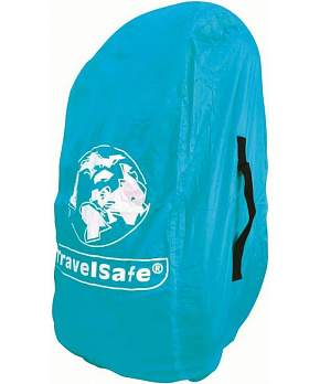 TravelSafe pláštěnka přes batoh Combipack M azure