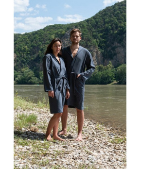 Cocoon župan Ultralight Microfiber Bathrobe XL anchor grey Cocoon župan Ultralight Microfiber Bathrobe XL anchor grey