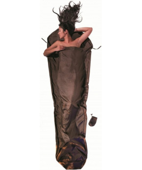 Cocoon spacáková přikrývka mumie muddy elephant hedvábí