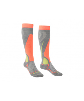 Bridgedale Ski Junior Racer grey/neon/323 Bridgedale Ski Junior Racer grey/neon/323