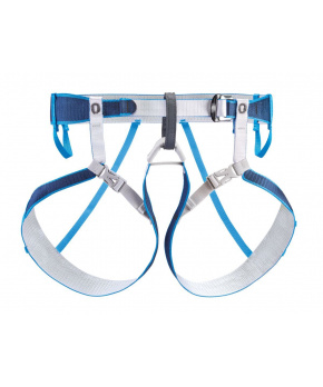 Petzl TOUR S/M skialpinistický úvazek modrý Petzl TOUR S/M skialpinistický úvazek modrý