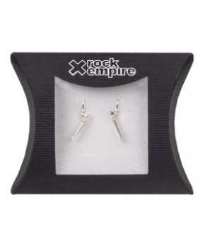 Reklamní předmět Rock Empire Stříbrné náušnice: Skoba Reklamní předmět Rock Empire Stříbrné náušnice: Skoba
