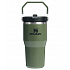 STANLEY Termoláhev s integrovanou slámkou The IceFlow™ Flip Straw 2.0 Tumbler 600 ml/20oz Dried Pine