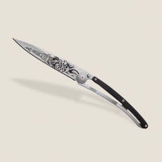 Deejo 1CB018 Tattoo Biker, 37g, ebony wood