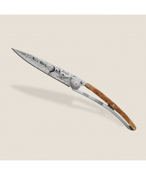 Kapesní nůž Deejo 1CB101 Tattoo 37g juniper wood Golf Kapesní nůž Deejo 1CB101 Tattoo 37g juniper wood Golf