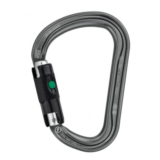 Petzl WILLIAM BALL LOCK karabina s automat.pojistkou 