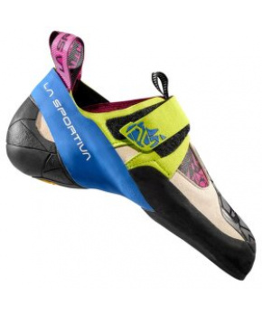 Lezečky La Sportiva Skwama Woman Apple Green/Cobalt Blue_E05B13 Lezečky La Sportiva Skwama Woman Apple Green/Cobalt Blue_E05B13