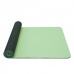 Yate Yoga Mat Dvouvrstvá  TPE 6 mm sv. zelená/tm. zelená