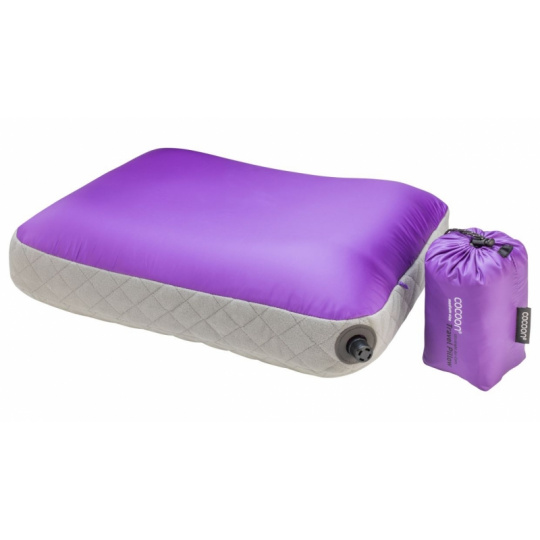 Cocoon nafukovací polštář Ultralight Air-Core L purple