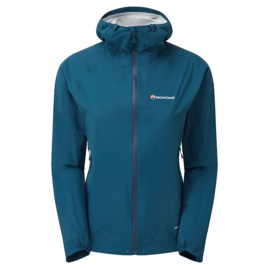 Montane FEM MINIMUS STRETCH ULTRA JKT-NARWHAL BLUE-UK12/M dámská bunda modrá