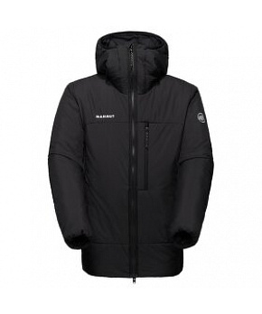 Bunda Mammut Rime Pro Belay IN Hooded Jacket Men black 0001 Bunda Mammut Rime Pro Belay IN Hooded Jacket Men black 0001