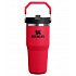 STANLEY Termoláhev s integrovanou slámkou The IceFlow™ Flip Straw 2.0 Tumbler 410 ml/20oz Chili Black