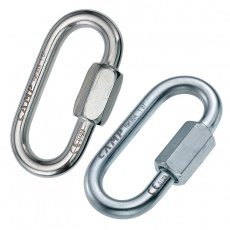 Majlonka CAMP Oval Quick Link 8mm zinc plated steel Majlonka CAMP Oval Quick Link 8mm zinc plated steel