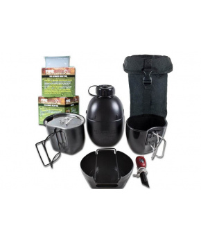 BCB Adventure sada Crusader Cooking System Black I black pouch BCB Adventure sada Crusader Cooking System Black I black pouch