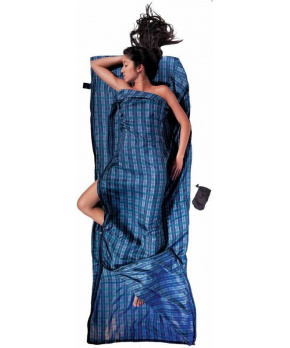 Cocoon spacáková přikrývka coupler checked hedvábí