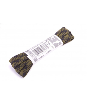 Tkaničky ploché Tobby 0802-218 olive-black