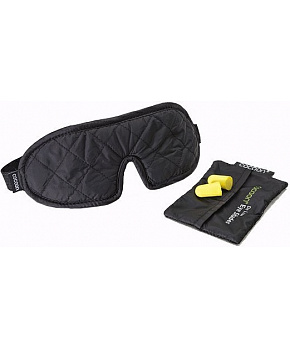 Cocoon oční maska Eye Shades Deluxe black s ucpávkami Cocoon oční maska Eye Shades Deluxe black s ucpávkami