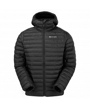 Montane ICARUS HOODIE-BLACK-XXL pánská bunda černá