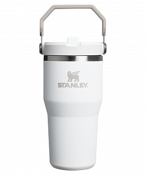 STANLEY Termoláhev s integrovanou slámkou The IceFlow™ Flip Straw 2.0 Tumbler 600 ml/20oz Frost
