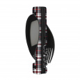 Kapesní multifunkční příbor Akinod 13h25 black mirror finish Blue Tartan