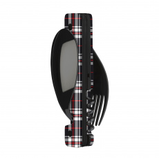 Kapesní multifunkční příbor Akinod 13h25 black mirror finish Blue Tartan Kapesní multifunkční příbor Akinod 13h25 black mirror finish Blue Tartan