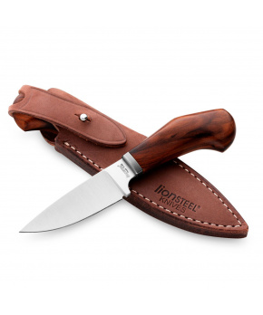 Nůž s pevnou čepelí Lionsteel WILLY WL1 ST čepel ocel M390,rukojeť dřevo santos,pouzdro Nůž s pevnou čepelí Lionsteel WILLY WL1 ST čepel ocel M390,rukojeť dřevo santos,pouzdro