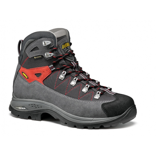 Asolo Finder GV ML grey/gunmetal/poppy red/B043