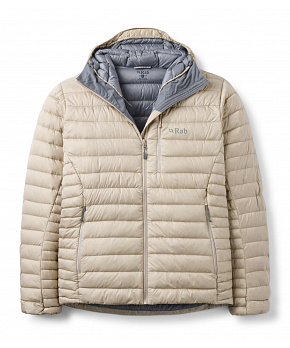 Rab Microlight Alpine Hoody dark pebble/DKP Rab Microlight Alpine Hoody dark pebble/DKP
