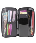 Cestovní Pouzdro na Doklady Lifeventure RFiD Travel Wallet Recycled Grey