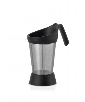 AdHoc Infusér na čaj / sítko na koření TEABOY se stojánkem